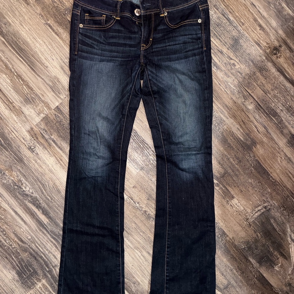 American Eagle Outfitters Dark Blue Bootcut Jeans